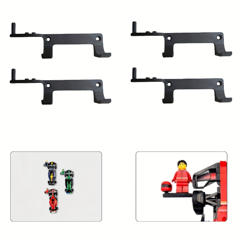Victor Racket Jetspeed - 4PCS Wall-Mounted Cars Model Decorative Shelves