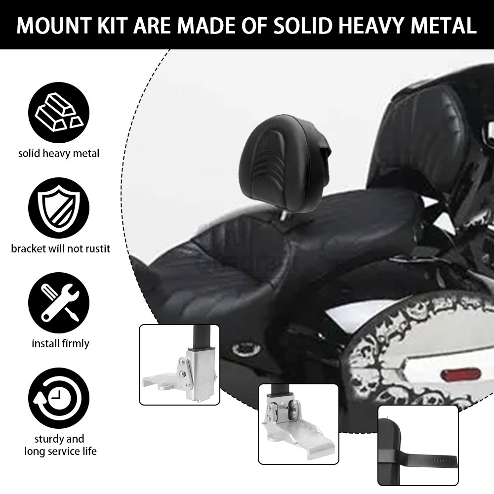 Motorcycle Seat Backrest Passe - Crossfit Victory review and price