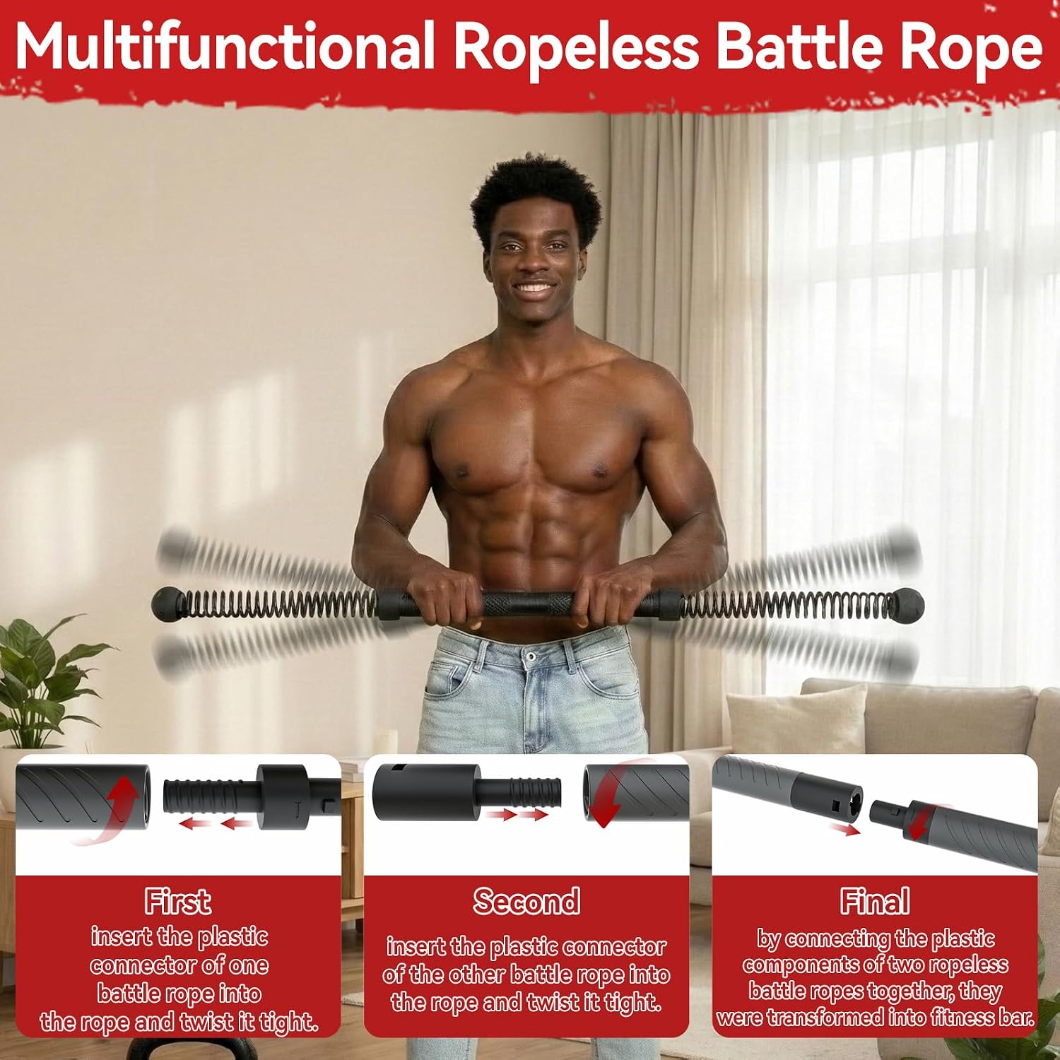 2-in-1 Upgraded Cordless Battl - Gear For Crossfit review and price