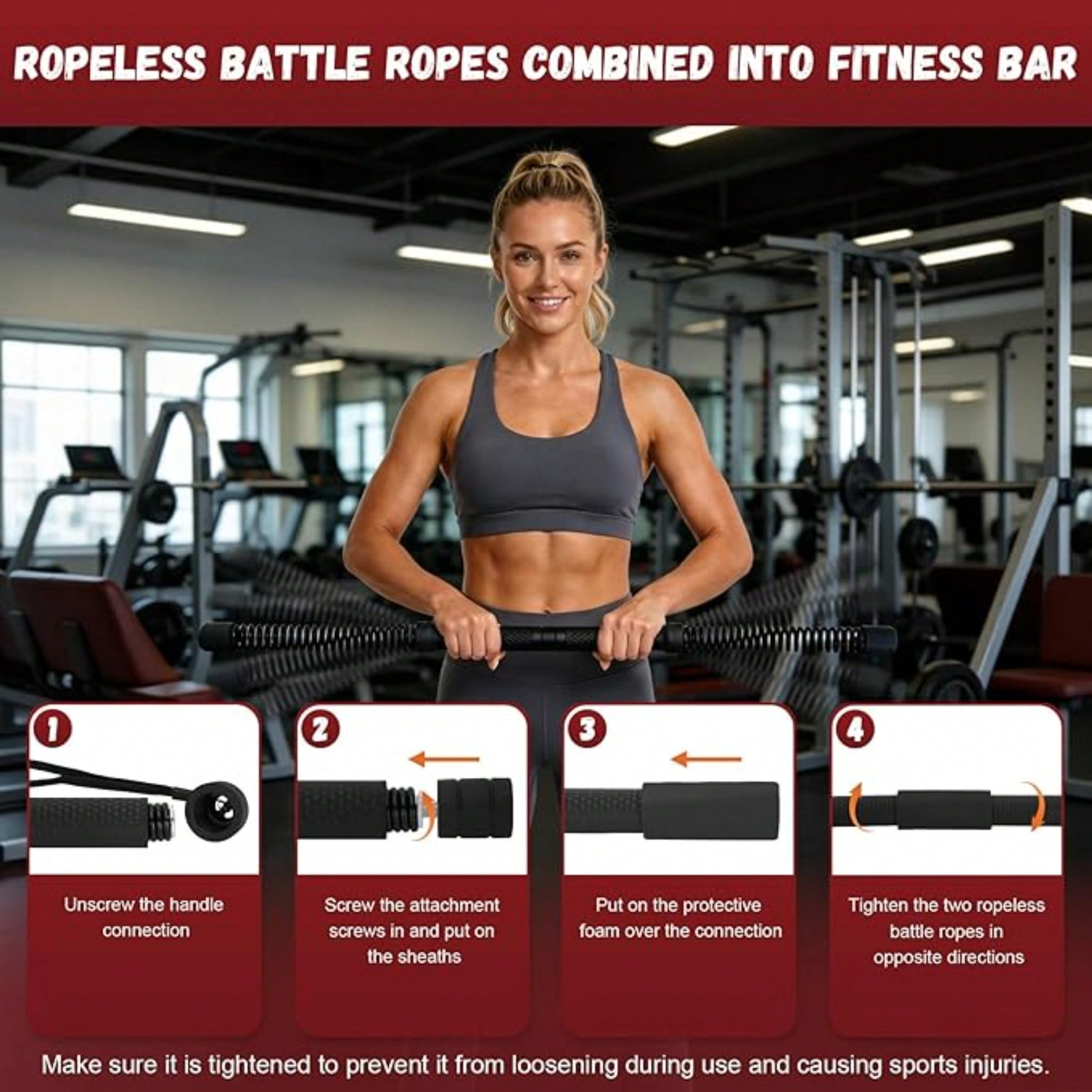 2-in-1 Upgraded Cordless Battl - Gear For Crossfit review and price